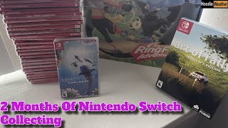 2 Months Of Collecting Nintendo Switch Games [upl. by Ervin]