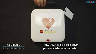 Démonstration du PhysioControl LIFEPAK CR2 [upl. by Alikam179]