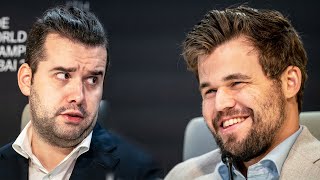 Ian Nepomniachtchi vs Magnus Carlsen  World Chess Championship 2021  Game 3 [upl. by Ayahsal]