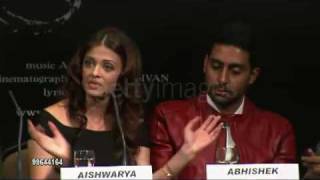 Aishwarya Rai Bachchan  Raavan Press Meet  Cannes 2010flv [upl. by Nnyltak]