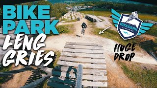 Bikepark Lenggries 2020  Viele Jumps und Drops  Harter Crash  Jonas Heidl [upl. by Ynnep410]