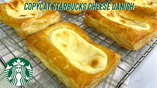 HOW TO MAKE COPYCAT STARBUCKS CHEESE DANISH [upl. by Caswell32]