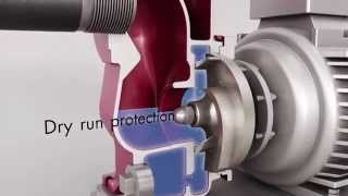 SelfPriming Centrifugal Pump Animation [upl. by Bornie]