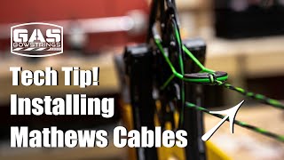 Tech Tip Preventing a Poundage Drop After String Installation on Mathews Bows [upl. by Addis]