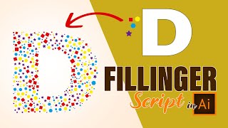 Fillinger script  Adobe Illustrator quick hack [upl. by Etnoval]