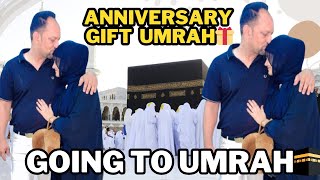 Best Anniversary surprised Allhamdulliah Thankyou Husband🕋  Going to umrah [upl. by Isyad]