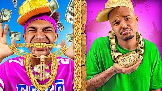 Rich Rapper vs Poor Rapper [upl. by Trah]