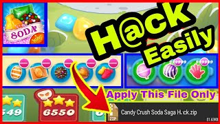 How To Get Unlimited Boosters Candy Crush Soda  Without Game Guardian [upl. by Norm]