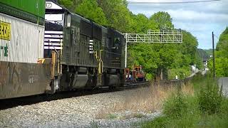 Norfolk Southern G88 NB With SD60Es in AustellGA 04222023© [upl. by Isoais]