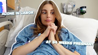 early labor at 34 weeks  whats in my hospital bag [upl. by Melodee]