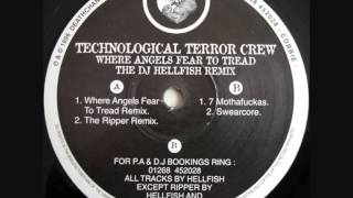 Death Chant 05  Technological Terror Crew  a2  The Ripper Hellfish remix 1996wmv [upl. by Silsby]