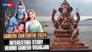 Ganesh Chaturthi 2024 Whats the story behind the vibrant Ganesh Visarjan ritual Watch video [upl. by Len]