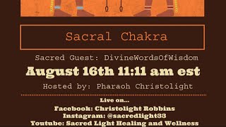 🌞🦅 Rising with Ra 🦅🌞 Sacral Chakra w Divinewordsofwisdom [upl. by Honoria]