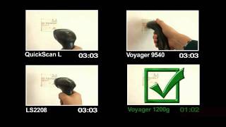 Honeywell 1200g barcode scanner Poor Quality Code Reading [upl. by Eceerehs]