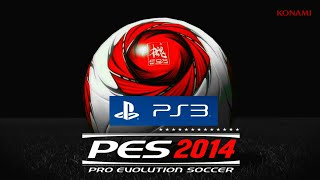 PES 2014 PS3 [upl. by Laehplar]