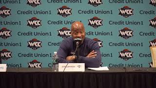 2024 WCC Basketball Championship Presser  Game 4  SMC vs LMU [upl. by Ynelram]