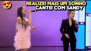 Juliette Canta Com Sady E Realiza Seu Sonho [upl. by Ahsian208]