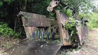 WW2 remains  planes and landing craft in Peleliu and Airai Palau [upl. by Otxilac333]