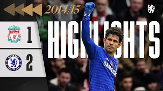 ⏪️ Liverpool 1  2 Chelsea  HIGHLIGHTS REWIND  DIEGO COSTA scores winner  PL 1415 [upl. by Alphonsa891]