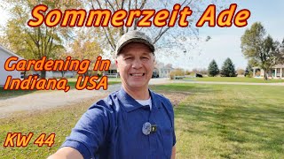 USA Garten VLOG  Wöchentlicher Rundgang durch unseren Garten  Indiana USA  KW44 2024 [upl. by Lynne]