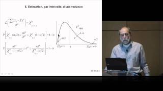 SG2  5Estimation par intervalle dune variance [upl. by Neelyam888]