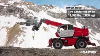 Manitou MRT Series Rotating Telescopic Handlers [upl. by Ahsam129]