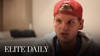 Avicii On Selling Out Success and Being The Face of Ralph Lauren Music  Elite Daily [upl. by Adnilreb]