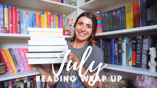 READING WRAP UP  All the Books I Read in July [upl. by Enaek]