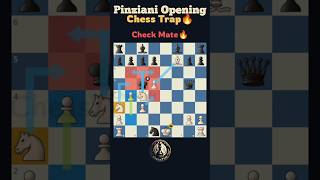 Ponziani Opening Deadly Trap🔥 chess chesstactics checkmate magnuscarlsen [upl. by Cyndie]