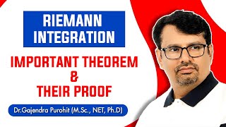 Real Analysis  Riemann Integral  Riemanns Criterion For Integrability Theorem Proof [upl. by Airlie]