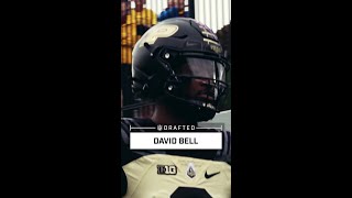 2022 NFL Draft  David Bell  Round 3  Cleveland Browns [upl. by Ammadas]