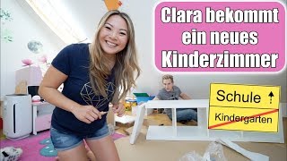 Claras Kinderzimmer gestalten 😍 Spielzeug ausmisten  Spaß im Garten Pool  Mama VLOG  Mamiseelen [upl. by Aicnorev]