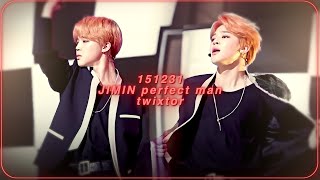 HD 151231 Jimin fancam twixtor clips perfect man performence [upl. by Llekim]