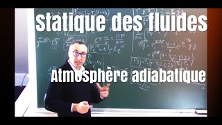 PCSI Statique des fluides  différents modèles datmosphère [upl. by Ahcsap]