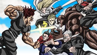 YUJIRO VS S CLASS part 2  Fan animation  Baki  OPM [upl. by Niran]