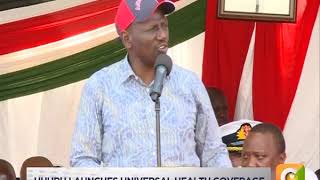 DP Ruto addressing Kisumu residents during Uhuru Raila Nyanza Tour [upl. by Reddin]