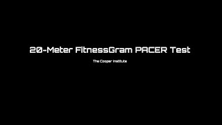 20Meter FitnessGram PACER Test  Full Audio in 131kbps MP4 PROVIDED [upl. by Mcgill]