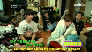 ENG SUBS HD 121225 BTOB BDIARY 4TH EPISODE 45 [upl. by Schach587]