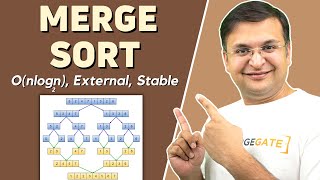 25 Merge Sort Algorithm  Divide and Conquer Sorting  Dry Run and Complete Analysis of Merge Sort [upl. by Schaper]