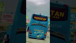 Kohistan Express bus service project of Faisal movers faisalmovers Episode 81 vip buses [upl. by Rotow]