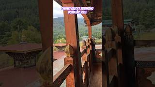 Chumey Resort Bumthang Domkhar Suite balcony early morning  Bhutan Trip 2024  November bhutan [upl. by Lemuela]