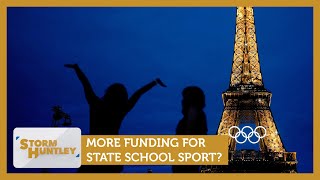 More funding for state school sport feat Henry Bonsu amp Lin Mei  Storm Huntley [upl. by Aim]