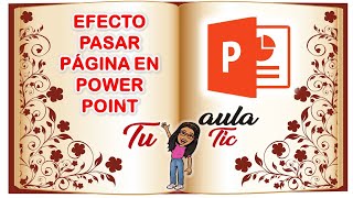 📖 EFECTO PASAR PÁGINA en Power Point Simular libro o cuento abierto [upl. by Yerg]