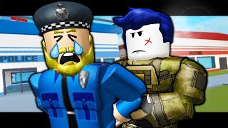 THE LAST GUEST ARRESTS OFFICER FINKLEBERRY A Roblox Jailbreak Roleplay Story [upl. by Corsiglia]