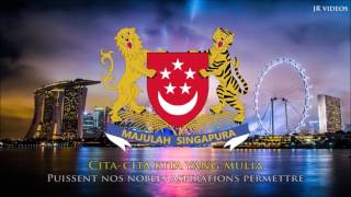 Hymne national de Singapour traduction  Anthem of Singapore French [upl. by Gothart]