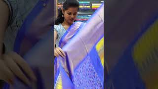 Pochampally Pattu Sarees Wholesale in pochampally village [upl. by Koralie]