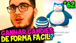 POKÉMON GO 62  GANHAR CANDIES DE FORMA FÁCIL NA NOVA ATUALIZAÇÃO DO JOGO [upl. by Enhpad]