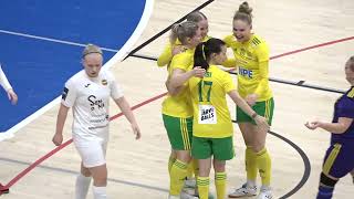 ILVES FSKaDy 40 10 Naisten FutsalLiiga maalikooste [upl. by Janicki]