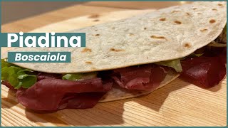 Piadina Boscaiola  Ricette della Dottssa Longobucco [upl. by Aicirtam785]