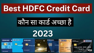 HDFC Best Credit Card in 2023  HDFC Best Credit Card  HDFC Lifetime Free Credit Card [upl. by Annaxor]